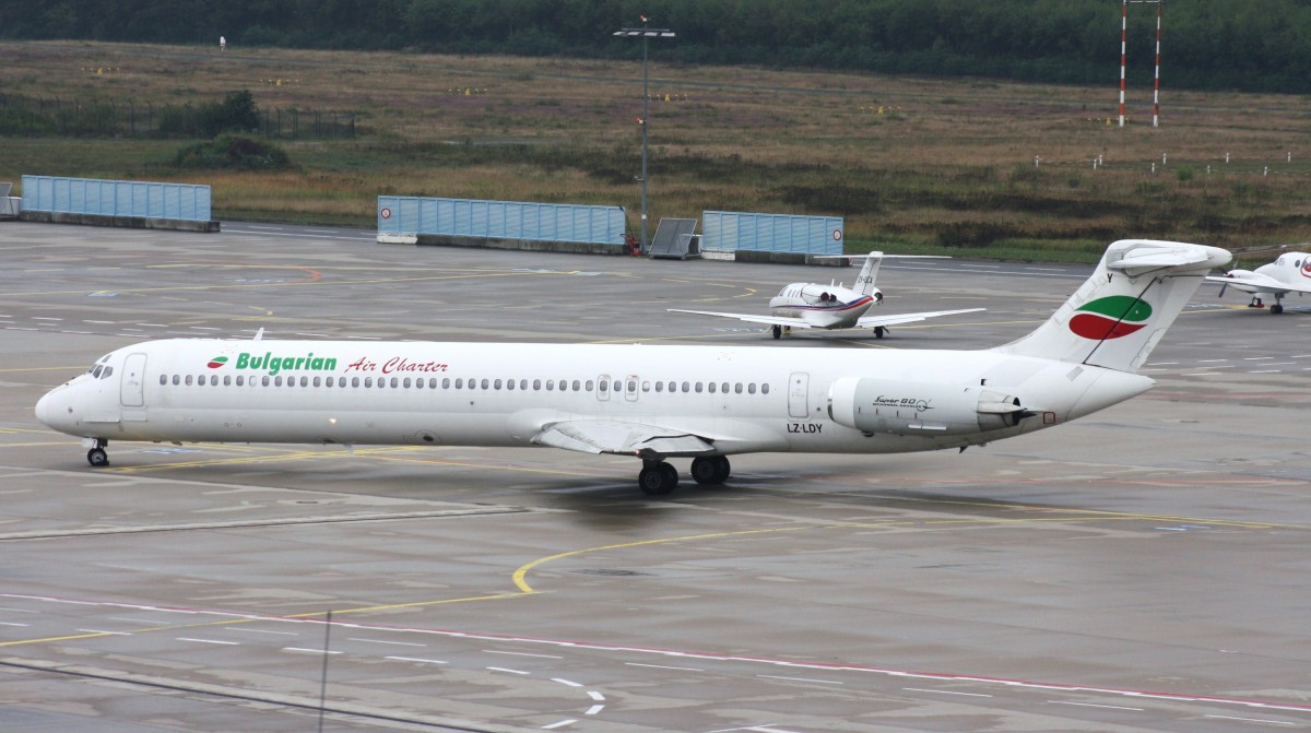 Bulgarian Air Charter,LZ-LDY,(c/n49231),Mc Donnell Douglas MD-82,08.09.2013,CGN-EDDK,Kln-Bonn,Germany