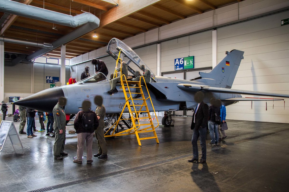 Bundeswehr-Luftwaffe, 43+00 (43+61), Panavia Aircraft, Tornado IDS (Ausstellungsmodell), 07.04.2017, Aero '17, Friedrichshafen, Germany