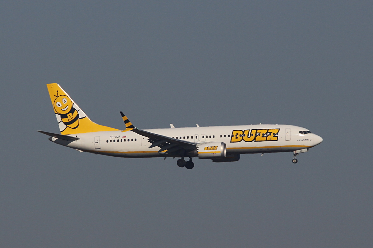 Buzz, Boeing B 737 MAX 8, SP-RZF, BER, 06.03.2026