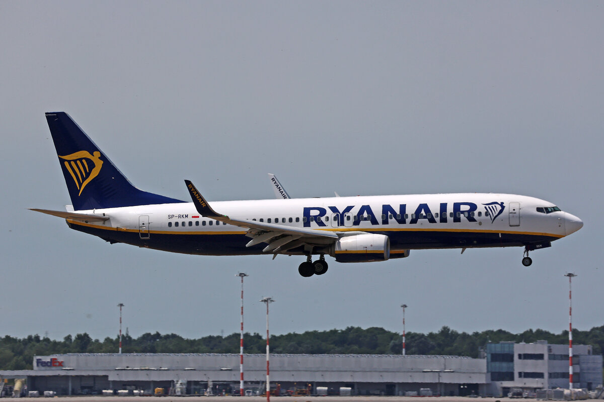 BUZZ, SP-RKM, Boeing B737-8AS, msn: 44787/6376, 02.Juli 2025, MXP Milano Malpensa, Italy.