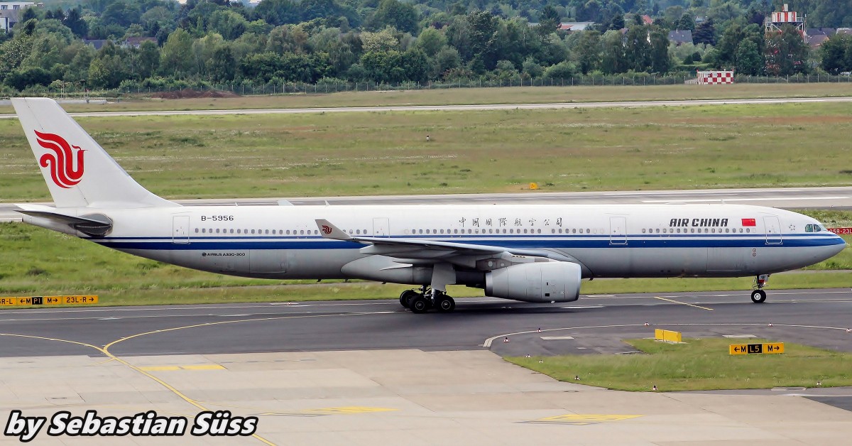 CA A330-243 B-5956 @ Dusseldorf. 30.5.15