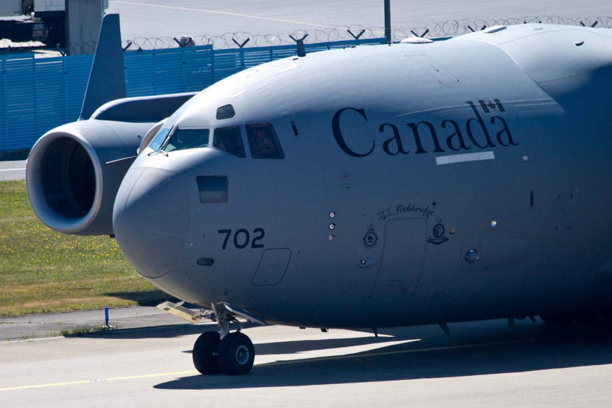 Canada Air Force (CFC), 177702, Boeing, CC-177 Globemaster III (C-17 A)(Bug/Nose), 05.06.2015, CGN-EDDK, Köln-Bonn, Germany