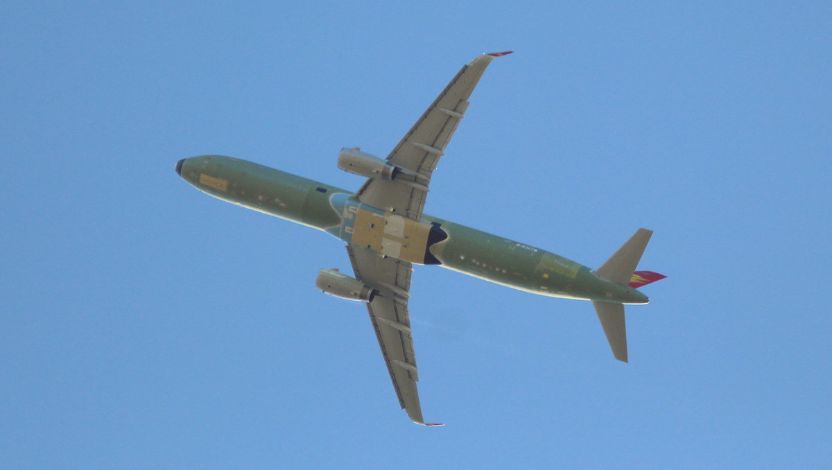 Capital Airlines, D-AYAK, Reg.B-300E, MSN 8336, Airbus A 321-231(SL), 06.06.2018, HAM-EDDH, Hamburg, Germany (Testflug XFW-XFW) 