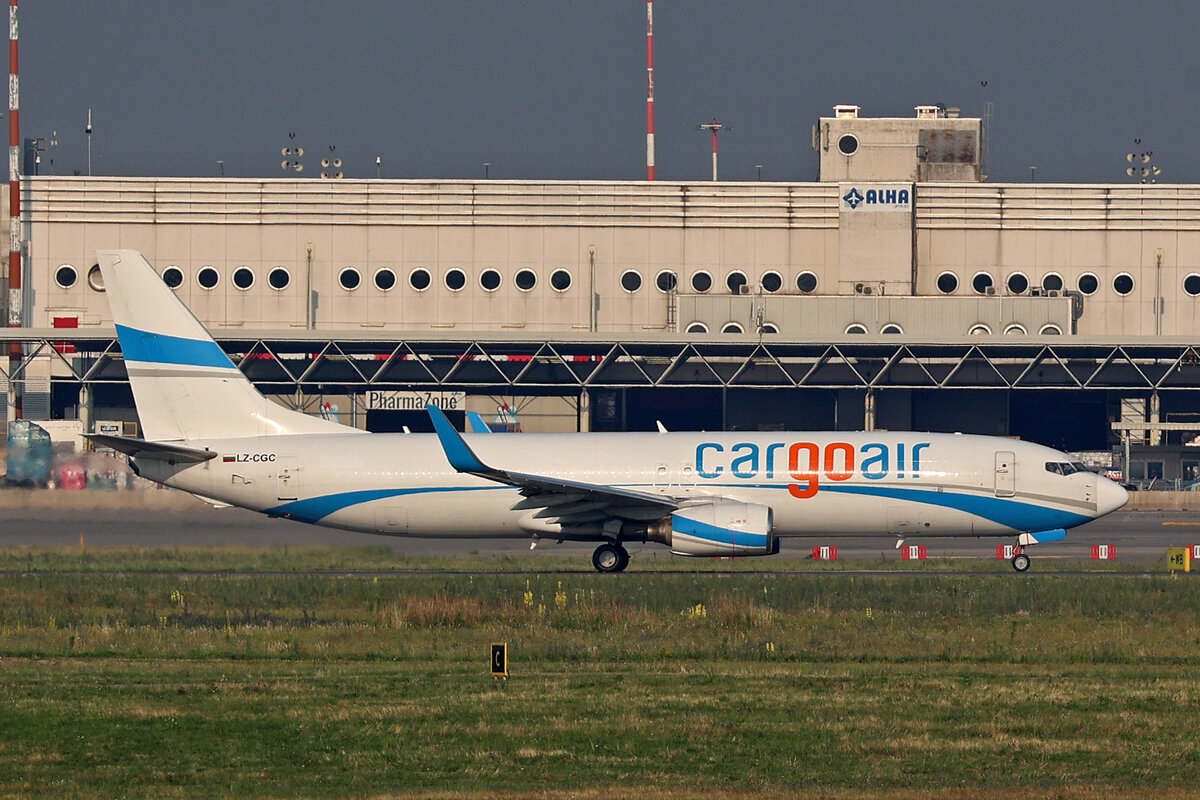 Cargo Air, LZ-CGC, Boeing B737-85FSF, msn: 28823/174, 11.Juli 2023, MXP Milano Malpensa, Italy.