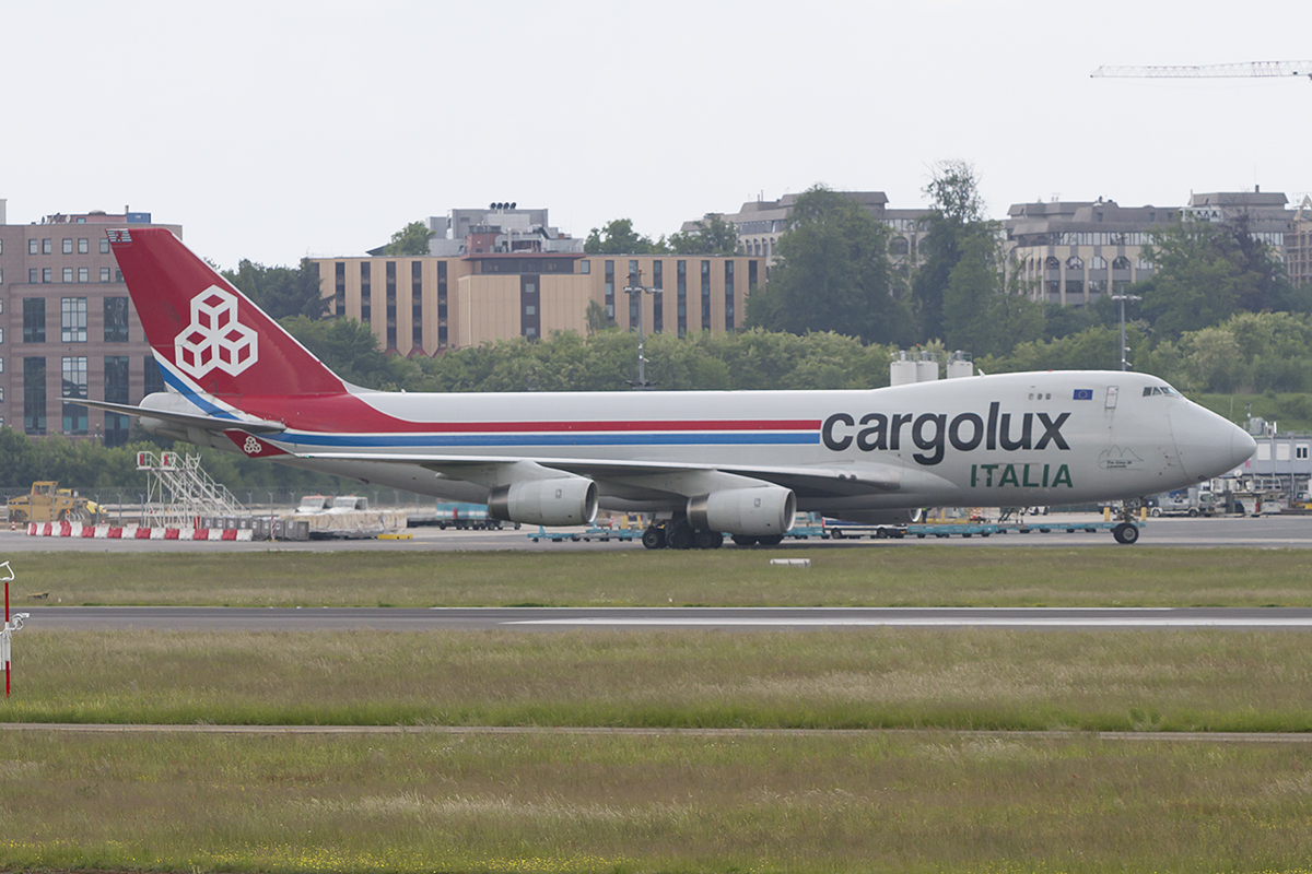 Cargolux - Italia, LX-OCV, Boeing, B747-4R7F, 20.05.2018, LUX, Luxemburg, Luxemburg 



