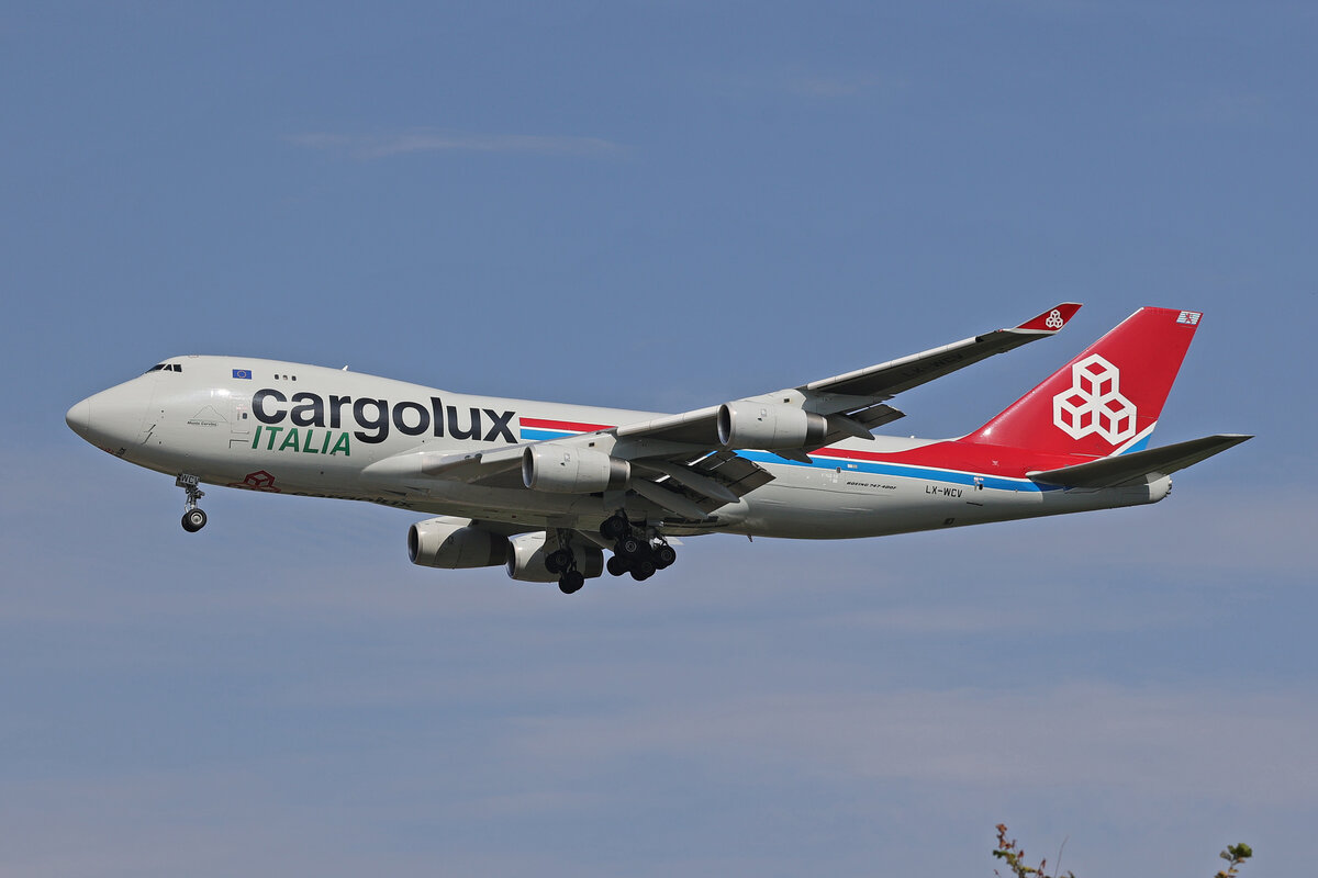 Cargolux Italia, LX-WCV, Boeing B747-4R7F, msn: 35804/1390,  Monte Cervino , 29.Juni 2026, MXP Milano Malpensa, Italy.