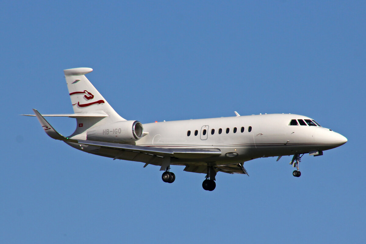 Cat Aviation AG, HB-IGO, Dassault Falcon 2000LXS, msn: 347, 23.Oktober 2021, ZRH Zürich, Switzerland.