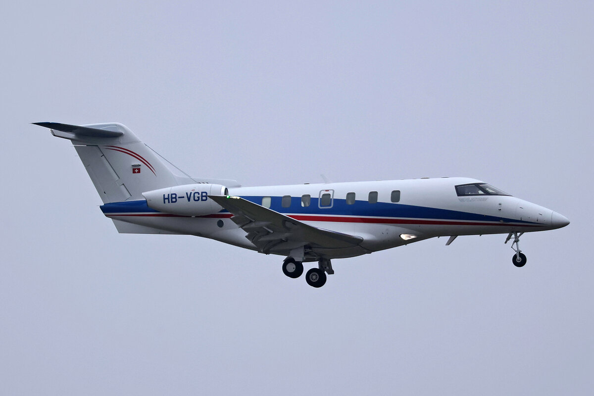 Cat Aviation, HB-VGB, Pilatus PC-24, msn: 213, 18.Januar 2026, ZRH Zürich, Switzerland.