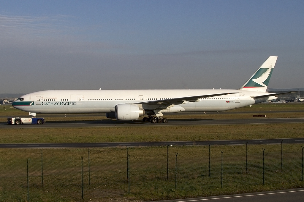Cathay Pacific Airways, B-KPT, Boeing, B777-367ER, 02.05.2015, FRA, Frankfurt, Germany 



