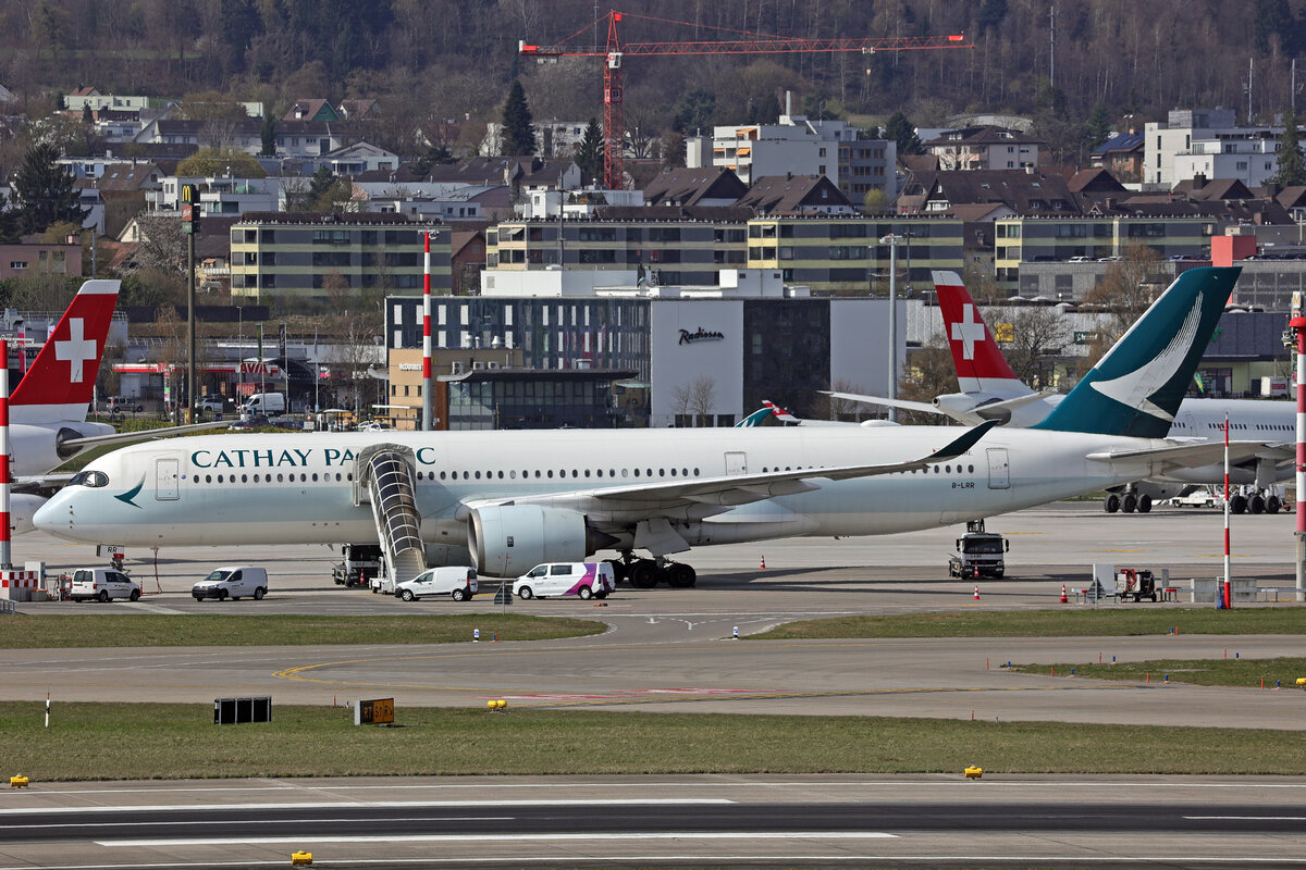 Cathay Pacific Airways, B-LRR, Airbus A350-941, msn: 119, 03.April 2026, ZRH Zürich, Switzerland.