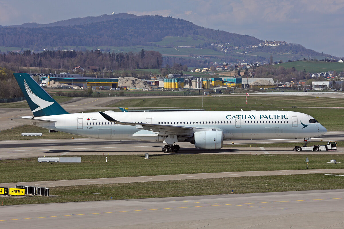 Cathay Pacific Airways, B-LRR, Airbus A350-941, msn: 119, 03.April 2026, ZRH Zürich, Switzerland.