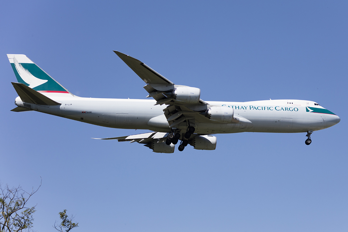 Cathay Pacific Airways, EI-DBP, Boeing, B747-867F-SCD, 15.05.2016, MXP, Mailand, Italy 







