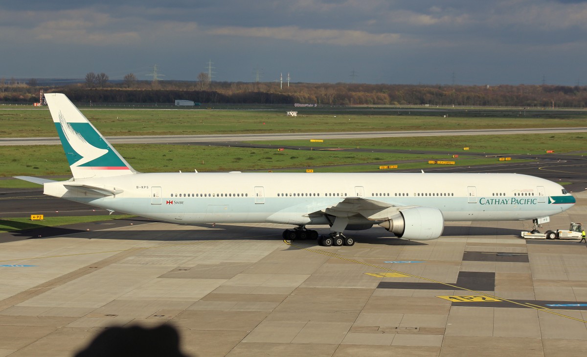 Cathay Pacific,B-KPS,(C/N 39232),Boeing 777-367(Er), 21.11.2015,DUS-EDDL, Düsseldorf, Germany 