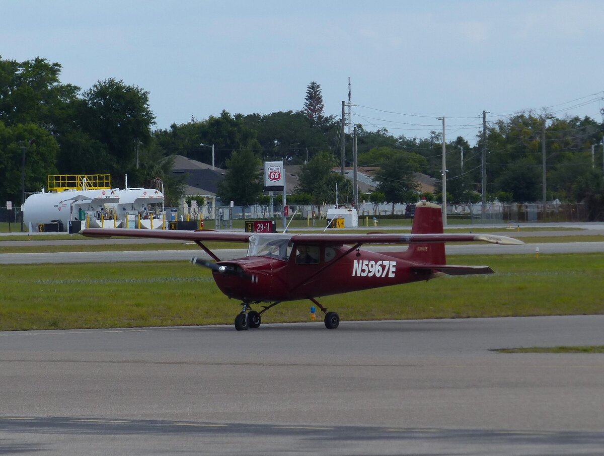 Cessna 150, N5967E, Winter Haven Gilbert`s Airport (GIF/KGIF), 20.4.2026