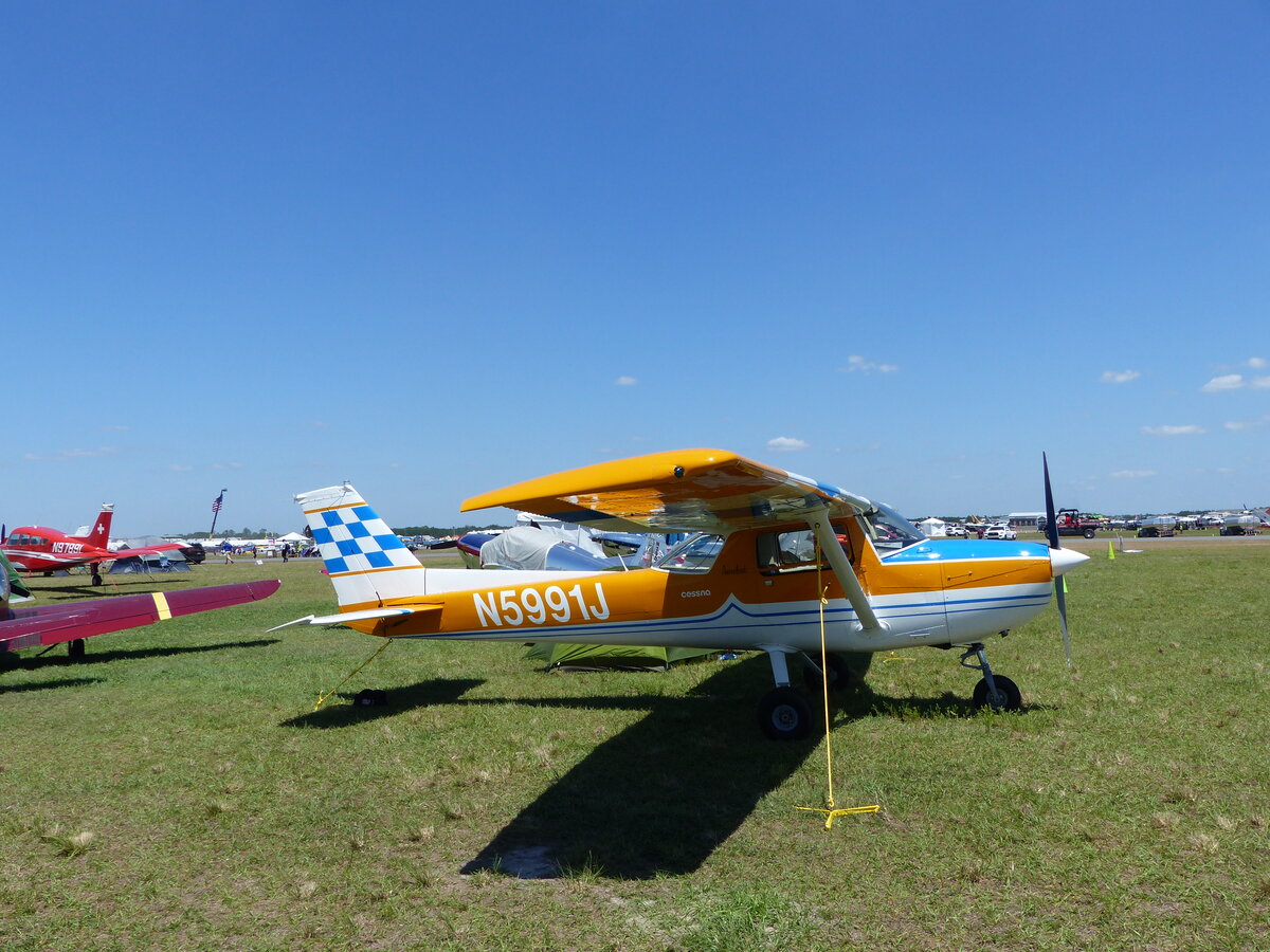 Cessna 150L Aerobat, N5991J, Sun`n Fun, Lakeland-Linder Int. (LAL/KLAL), 17.4.2026