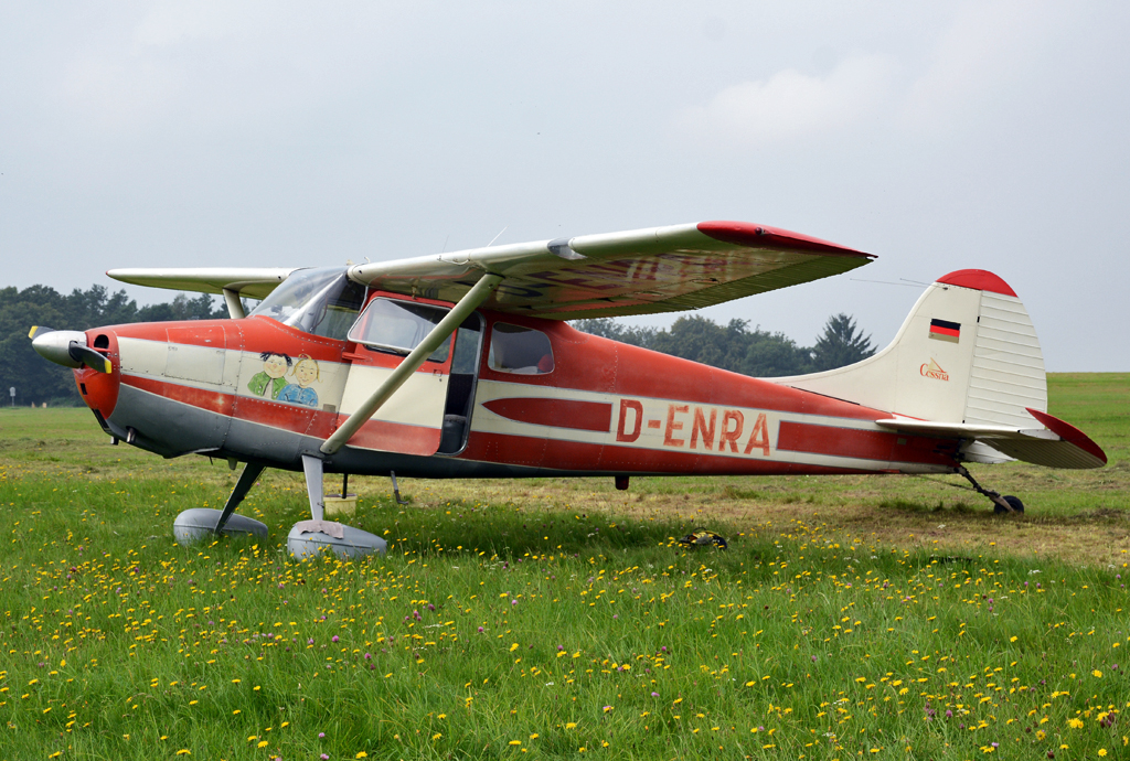Cessna 170 B D-ENRA in Wershofen - 07.09.2014