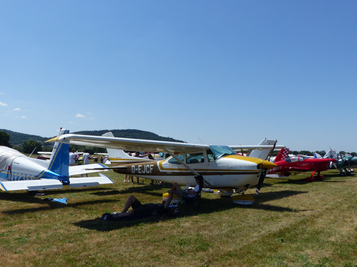 Cessna 182 Skylane II, D-EJCF, Flugplatz Gelnhausen (EDFG), 11.7.2026
