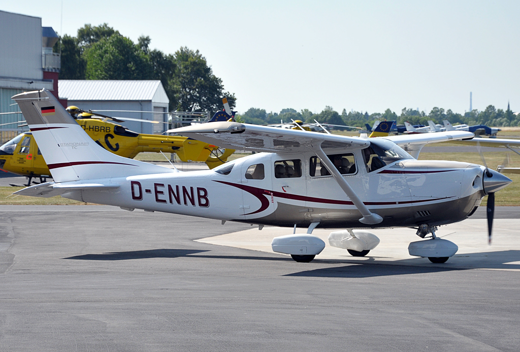 Cessna 206 H Stationair D-ENNB in Bonn-Hangelar - 21.07.2013