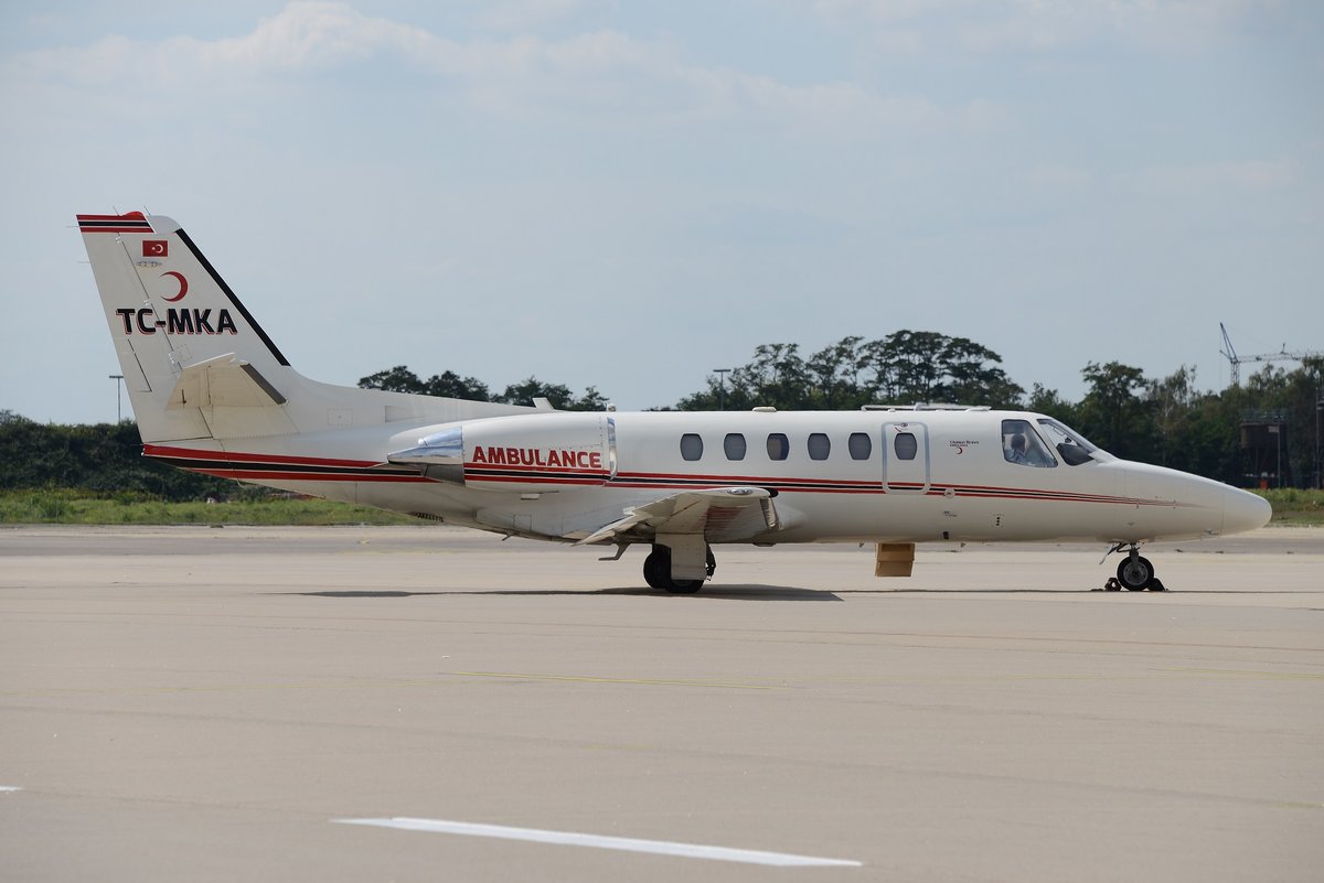 Cessna 550 Citation Bravo - BonAir Havacilik - 5500960 - TC-MKA - 22.08.2017 - EDDK
