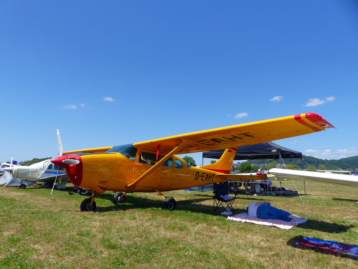 Cessna TU206F Turbo Statinair, D-EAHT, Flugplatz Gelnhausen (EDFG), 11.7.2026