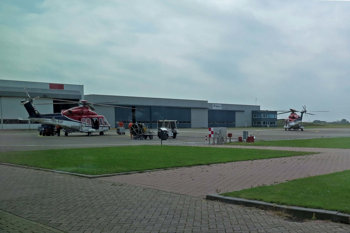 CHC Helicopters Netherlands, PH-EUF / G-CHCT, Agusta-Westland, AW-139, 21.06.2016, EHKD-DHR, Den Helder, Netherlands 