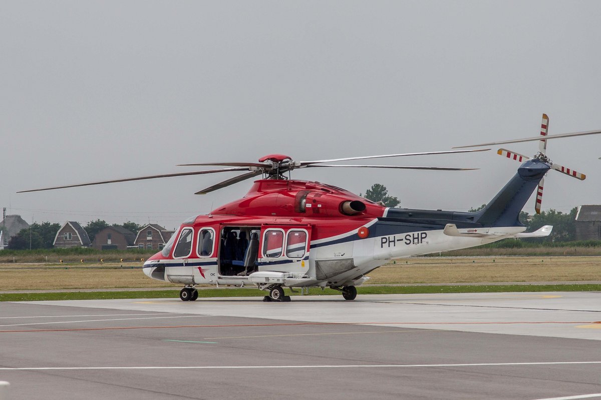 CHC Helicopters Netherlands, PH-SHP, Agusta-Westland, AW-139, 21.06.2016, EHKD-DHR, Den Helder, Netherlands 