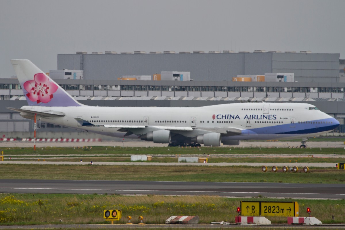 China Airlines, B-18201, Boeing, 747-400, 15.09.2014, FRA-EDDF, Frankfurt, Germany (Sorry für das Flimmern im Bild)