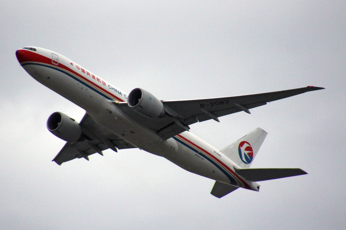 China Cargo Airlines, B-2083, Boeing 777-F6N, msn: 37717/949, 29.September 2019, FRA Frankfurt, Germany.