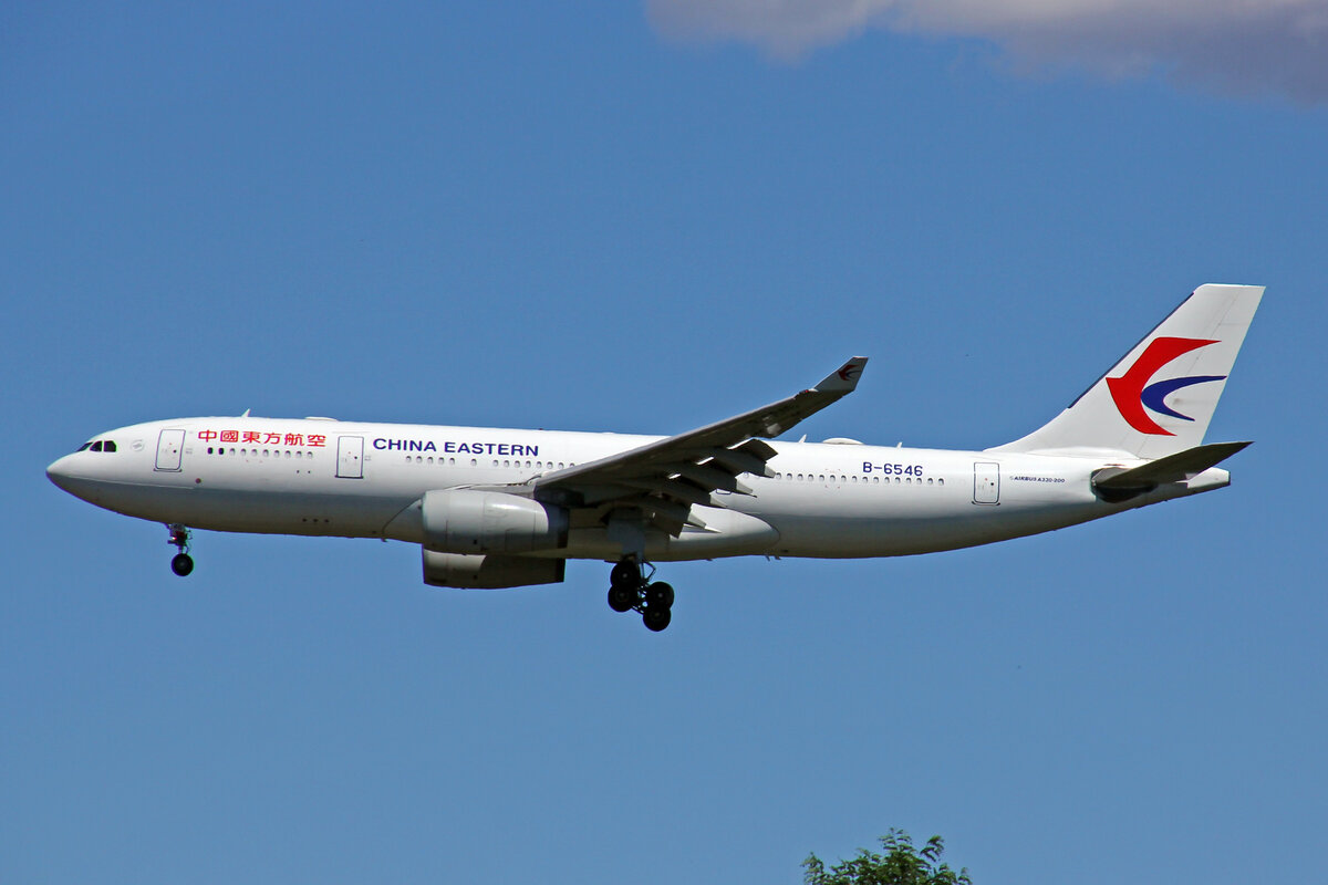 China Eastern Airlines, B-6546, Airbus A330-243, msn: 1267, 01.Juli 2021, MXP Milano Malpensa, Italy.