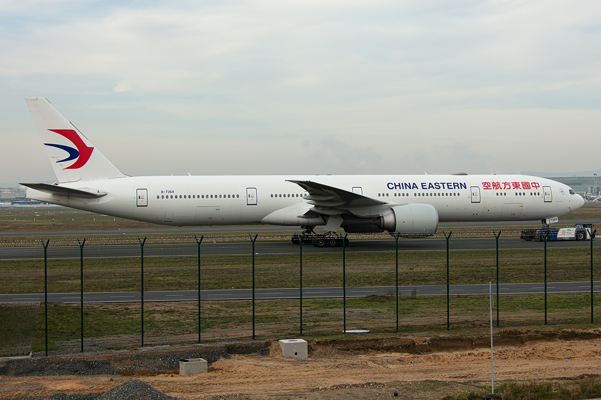 China Eastern Airlines, B-7369, Boeing, B777-39P-ER, 24.11.2019, FRA, Frankfurt, Germany



