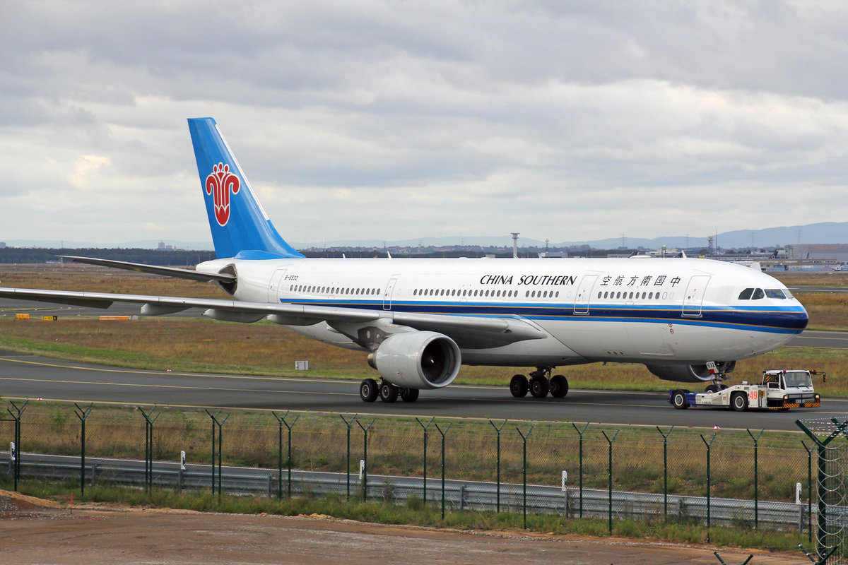 China Southen Airlines, B-6532, Airbus A330-223, msn: 1244, 28,September 2019, FRA Frankfurt, Germany.