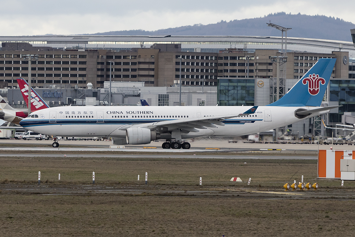 China Southern Airlines, B-6526, Airbus, A330-223, 17.01.2019, FRA, Frankfurt, Germany 



