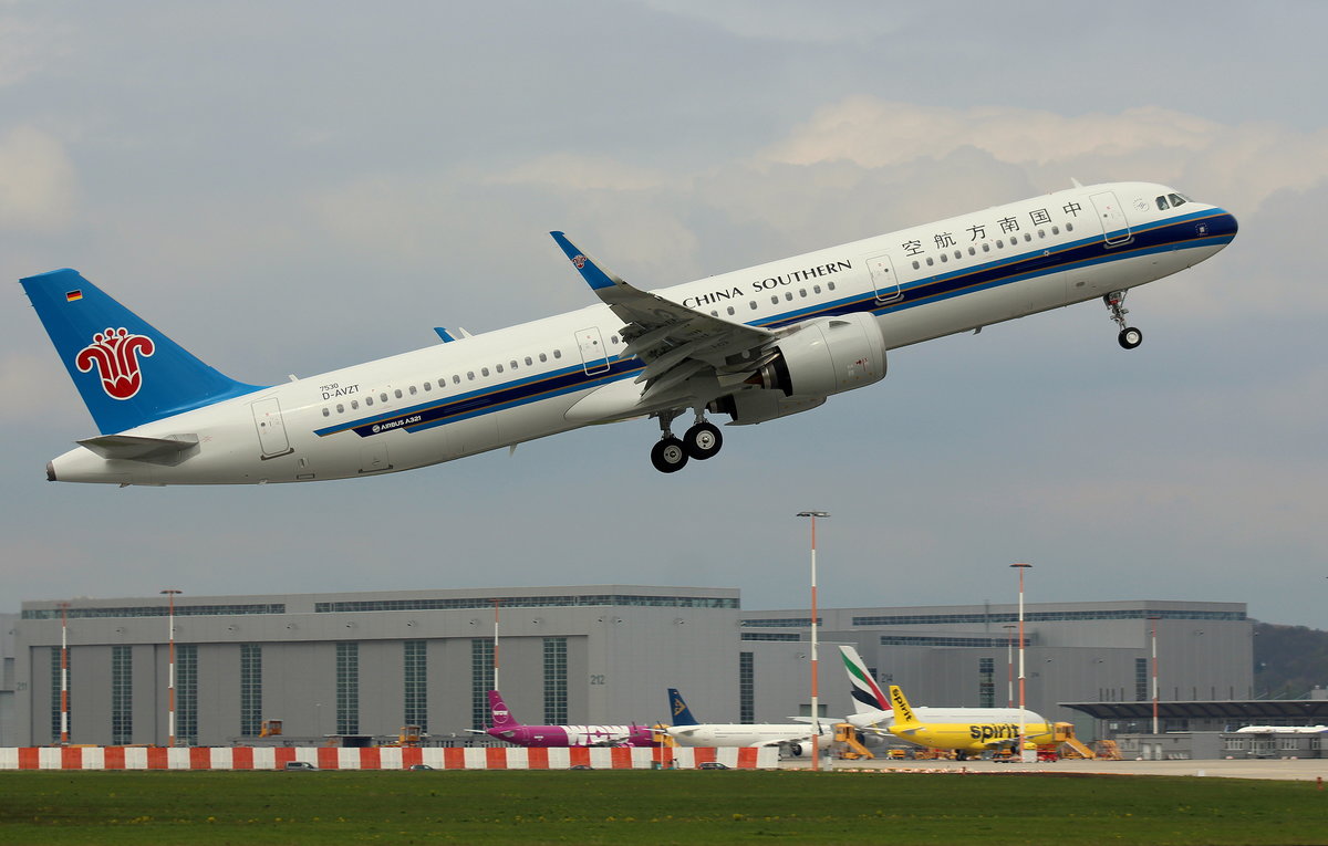 China Southern, D-AVZT, Reg.B-8367, MSN 7530, Airbus A 321-271N(SL), 03.05.2017, XFW-EDHI, Hamburg-Finkenwerder, Germany 
