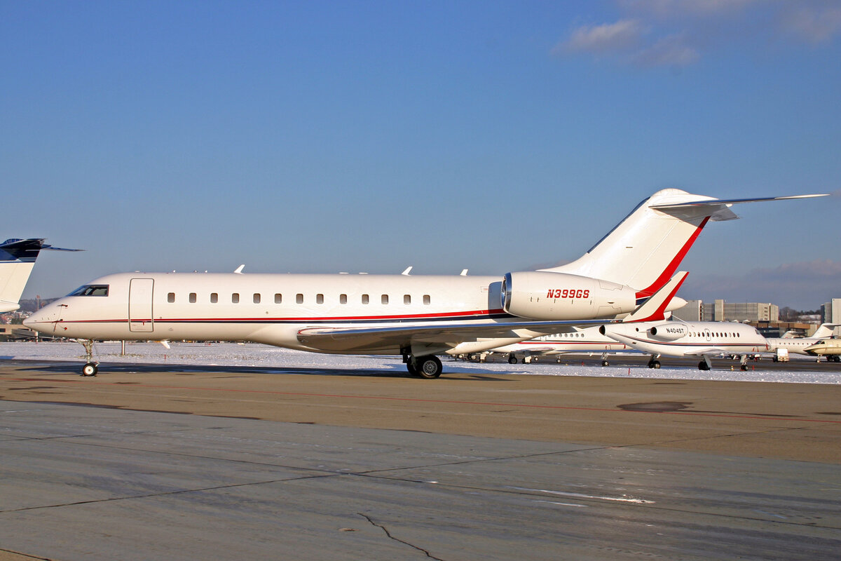 Citiflight Inc., N399GS, Bombardier Global Expres, msn: 9074, 26.Januar 2007, ZRH Zürich, Switzerland.