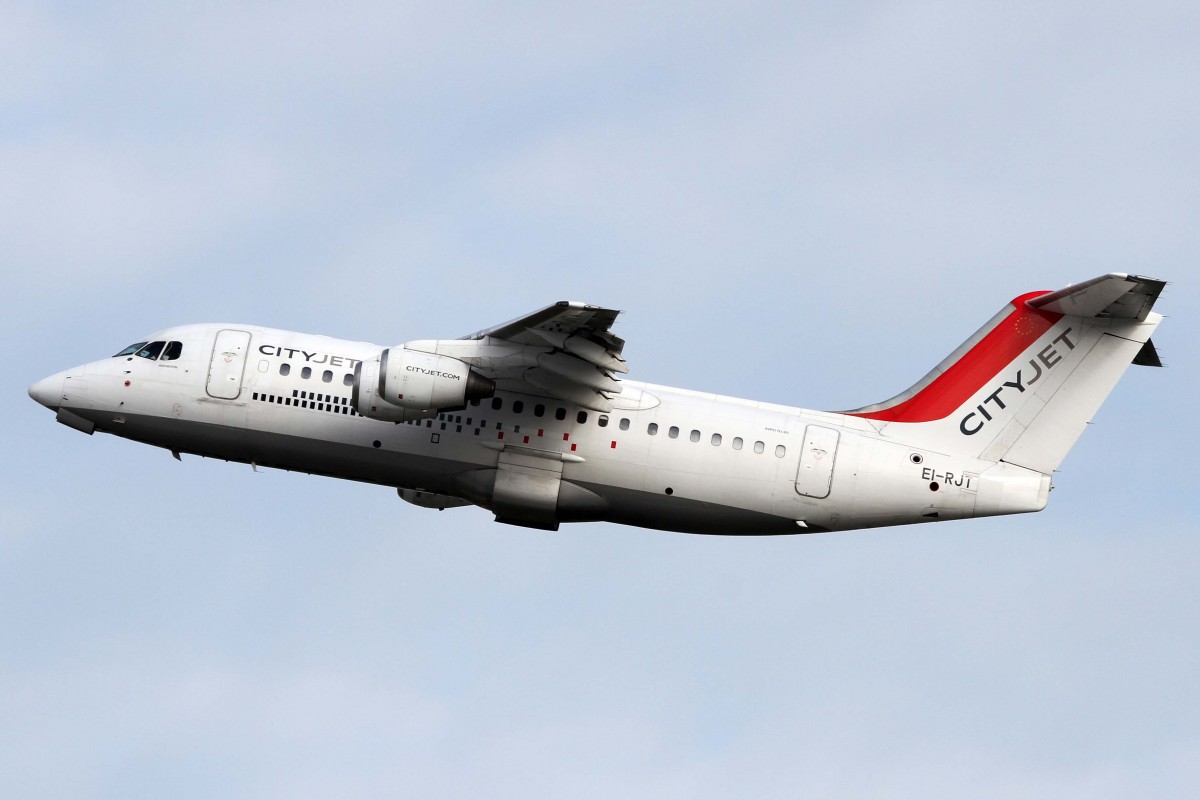 CityJet, EI-RJT  Inishbofin , BAe/Avro, 146-200/RJ-85, 03.04.2015, DUS-EDDL, Düsseldorf, Germany