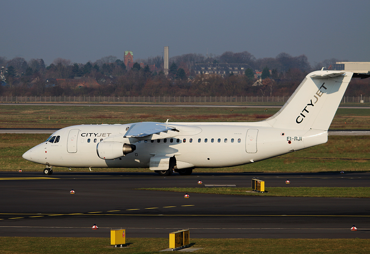 CityJet, RJ85, EI-RJI, DUS, 10.03.2016