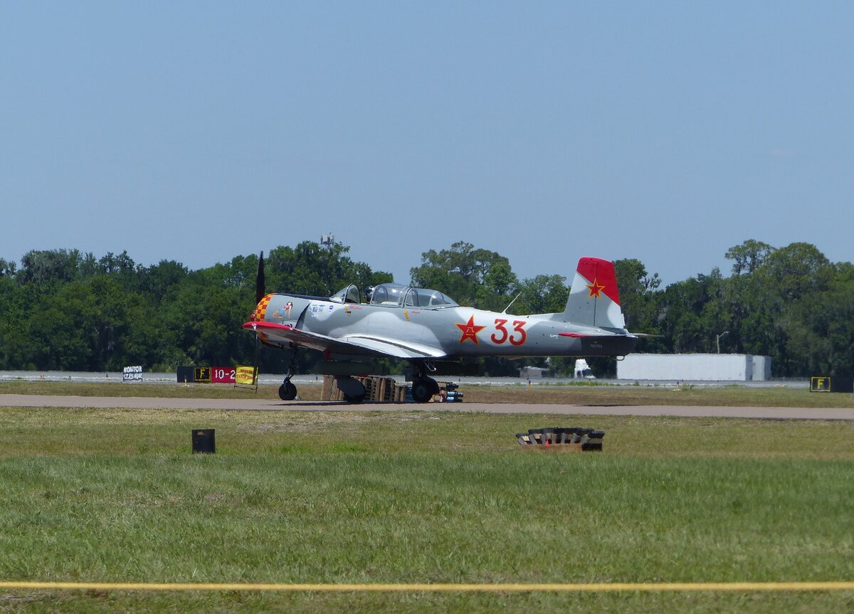 CJ-6 Nanchang, N633MA, Sun`n Fun Airshow, Lakeland-Linder Int. (LAL/KLAL), 17.4.2026