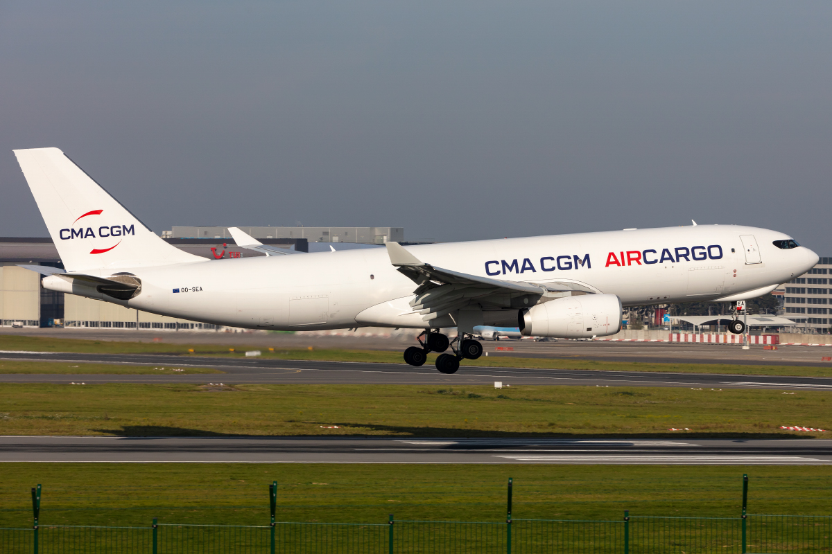 CMA CGM Air Cargo, OO-SEA, Airbus, A330-243F, 21.09.2021, BRU, Brüssel, Belgium