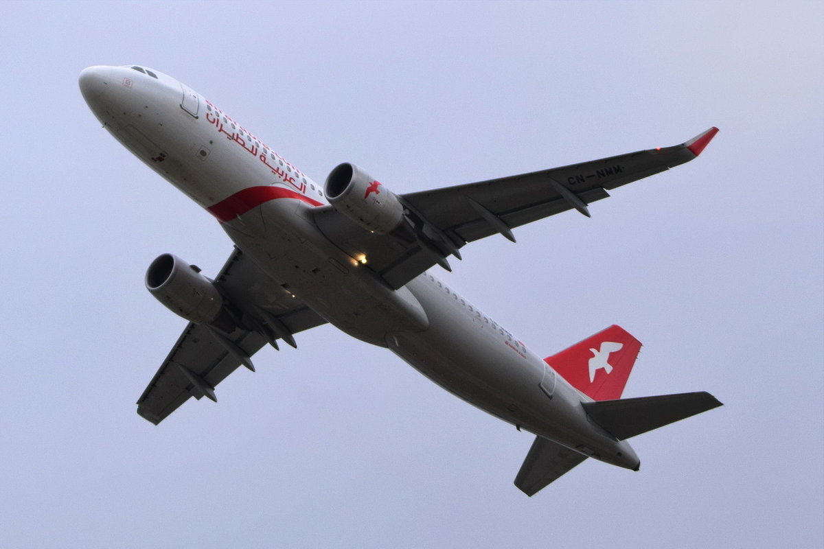 CN-NMM Air Arabia Maroc Airbus A320-214(WL)  , MUC , 23.10.2017