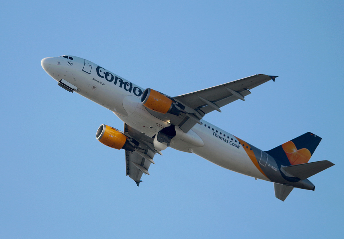 Condor, Airbus A 320-212, D-AICD, TXL, 26.03.2017