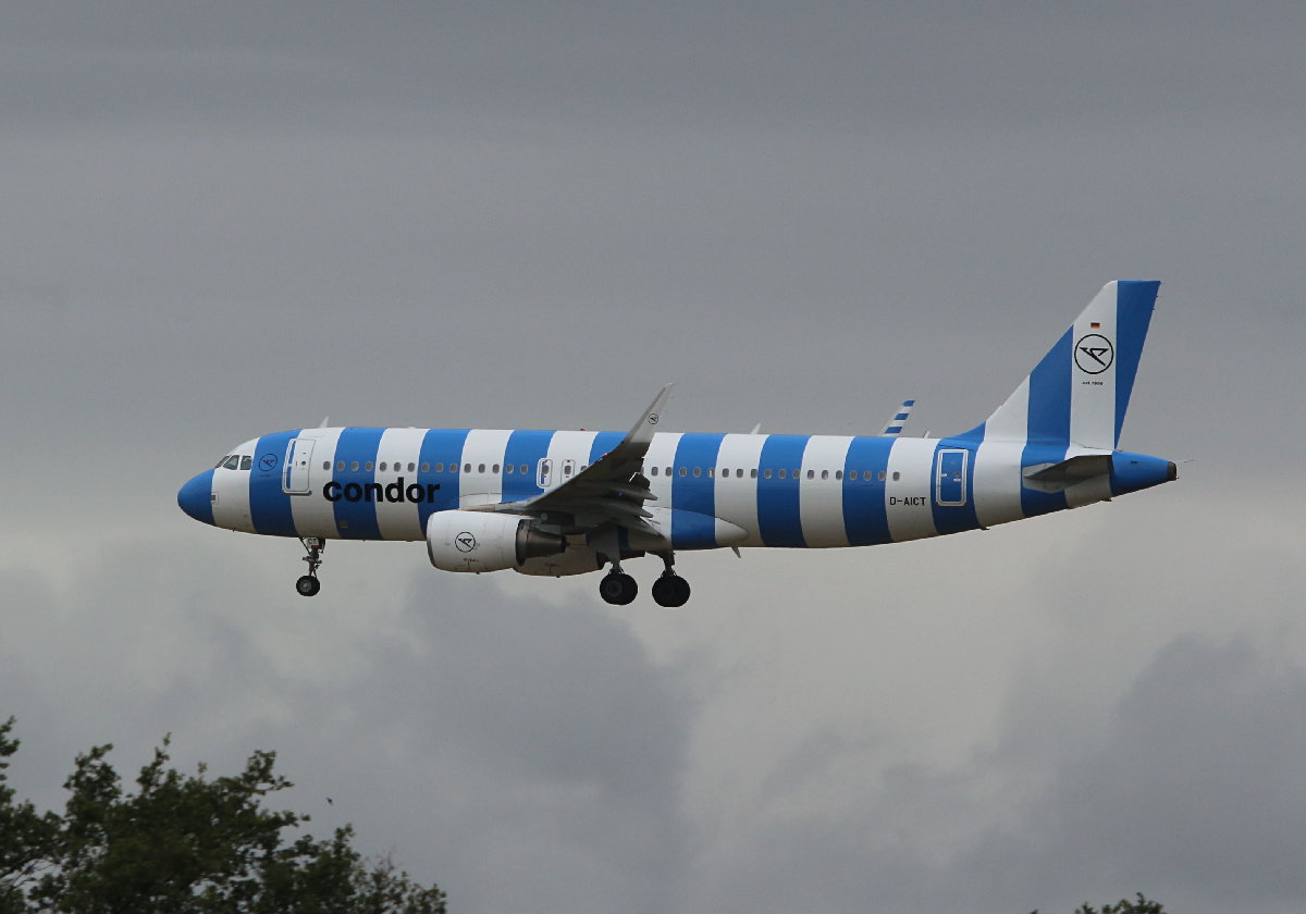 Condor, Airbus A 320-214, D-AICT, BER, 09.06.2026