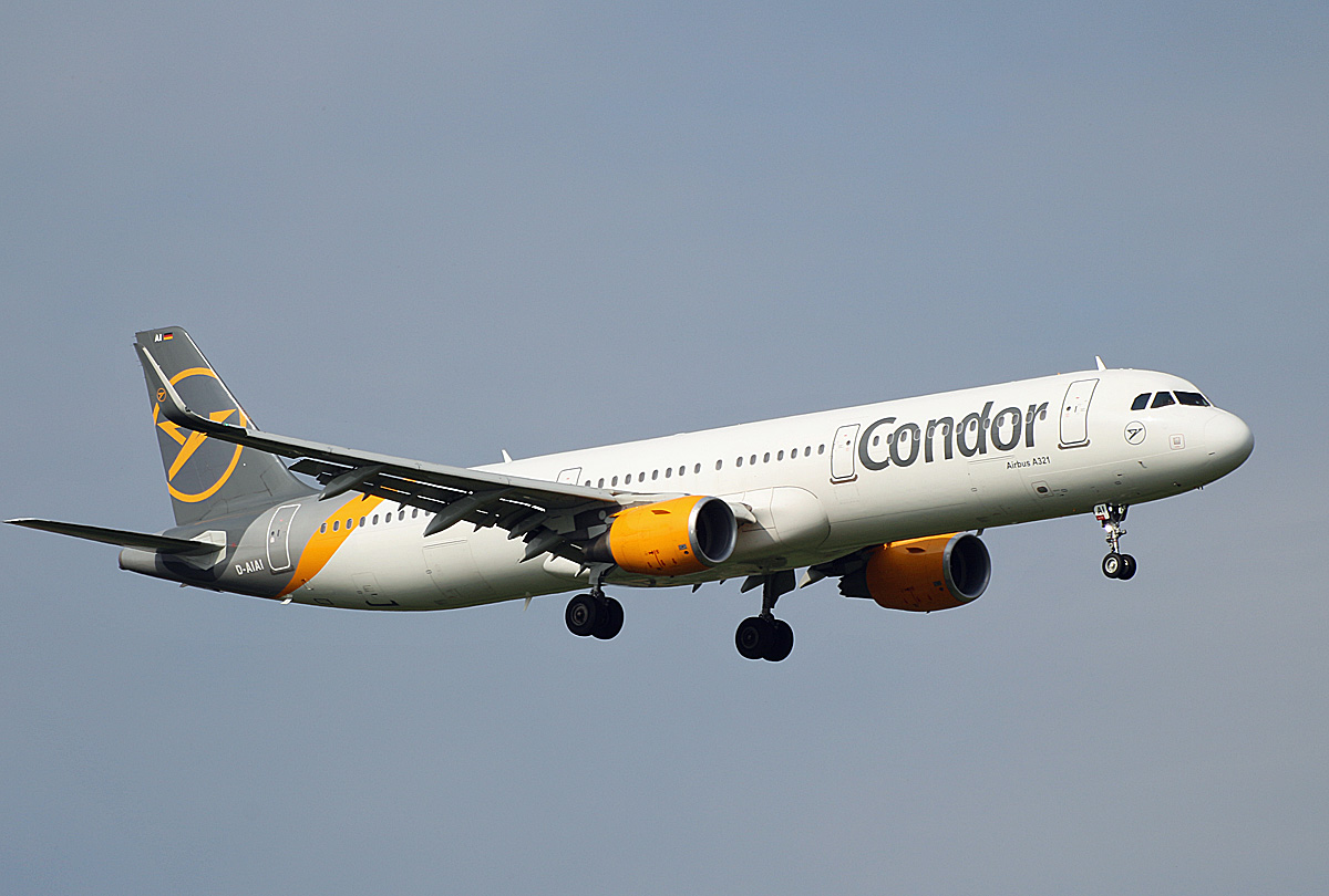 Condor, Airbus A 321-211, D-AIAI, BER, 26.09.2021