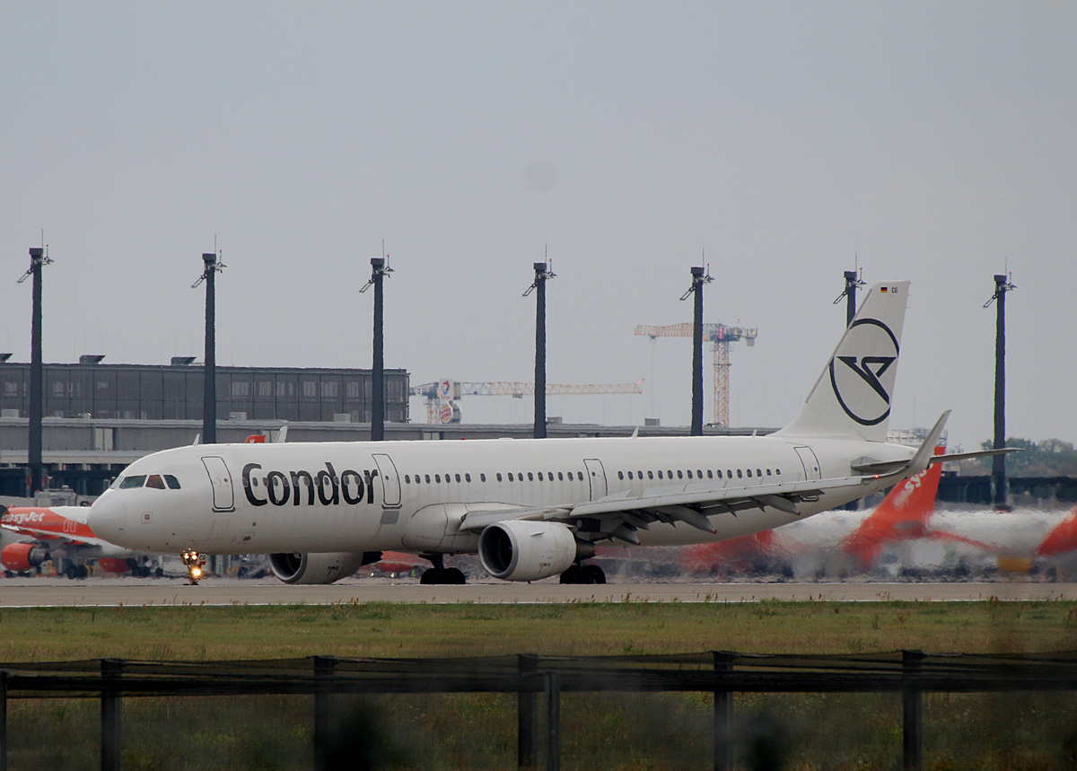 Condor, Airbus A 321-211, D-ATCG, BER, 19.08.2021