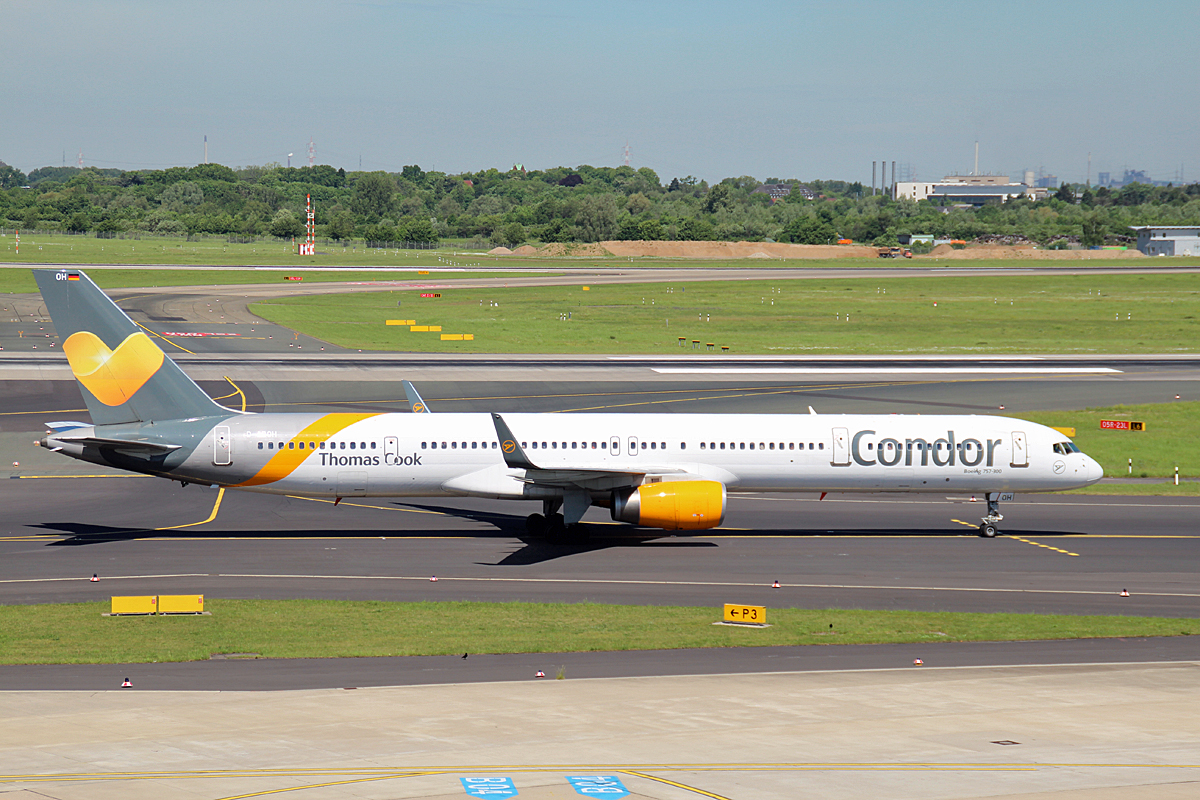 Condor, Boeing B 757-330, D-ABOH, DUS, 17.05.2017