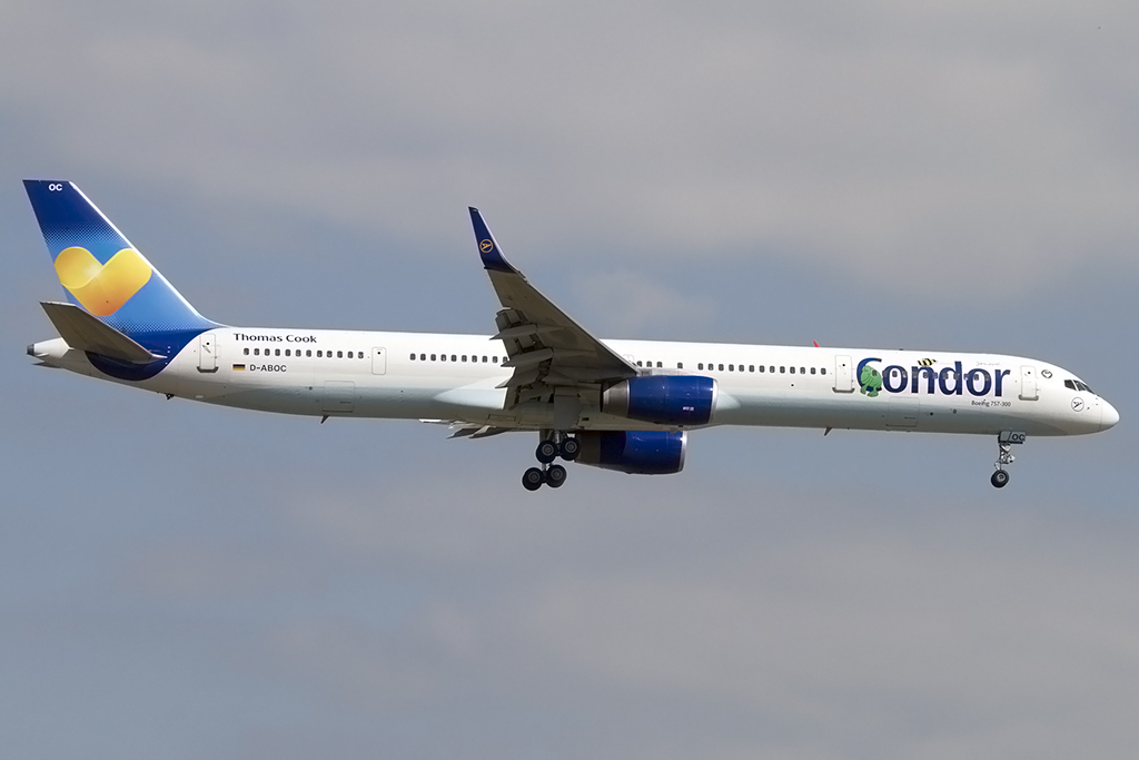 Condor, D-ABOC, Boeing, B757-330, 04.05.2014, FRA, Frankfurt, Germany 




