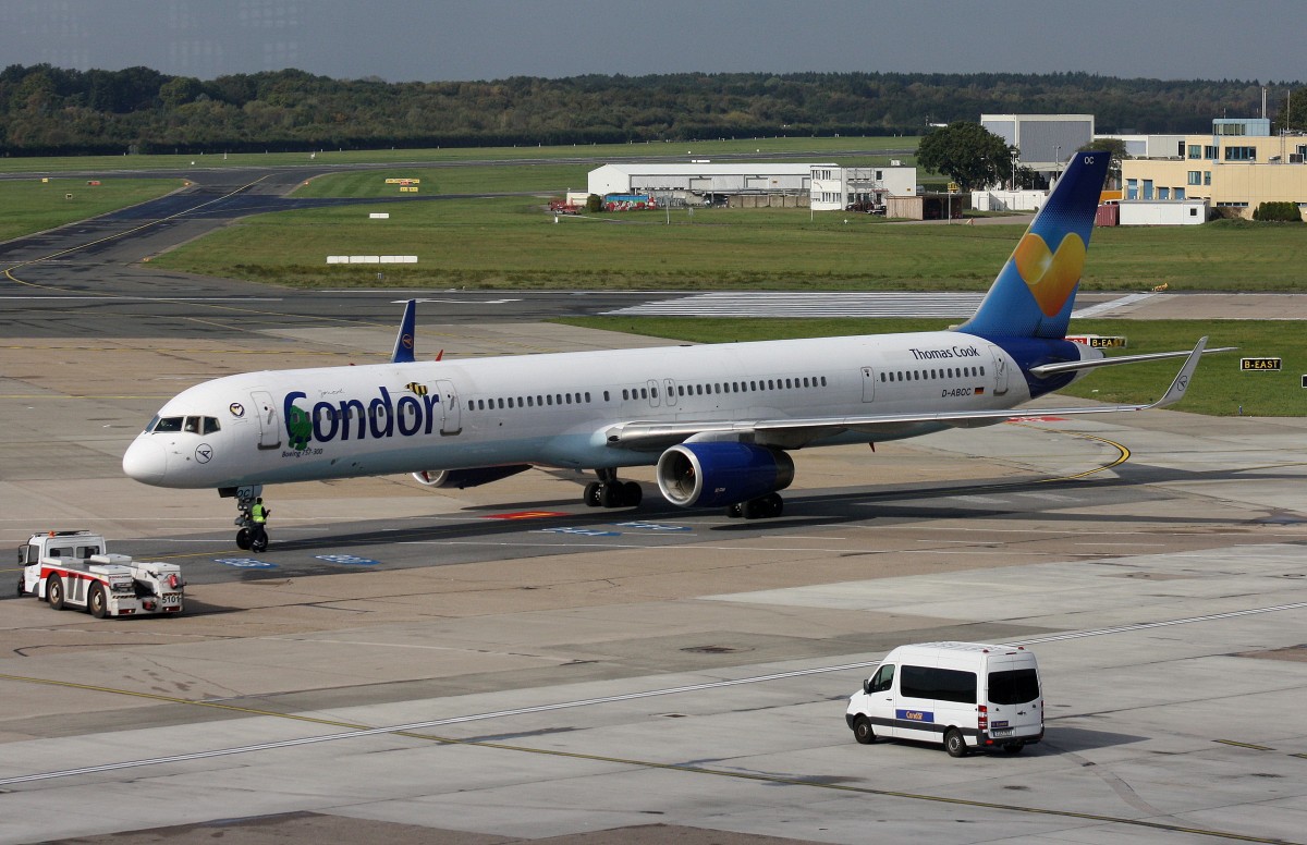 Condor, D-ABOC, (c/n 29015),Boeing 757-330, 14.10.2014, HAM-EDDH, Hamburg, Germany 