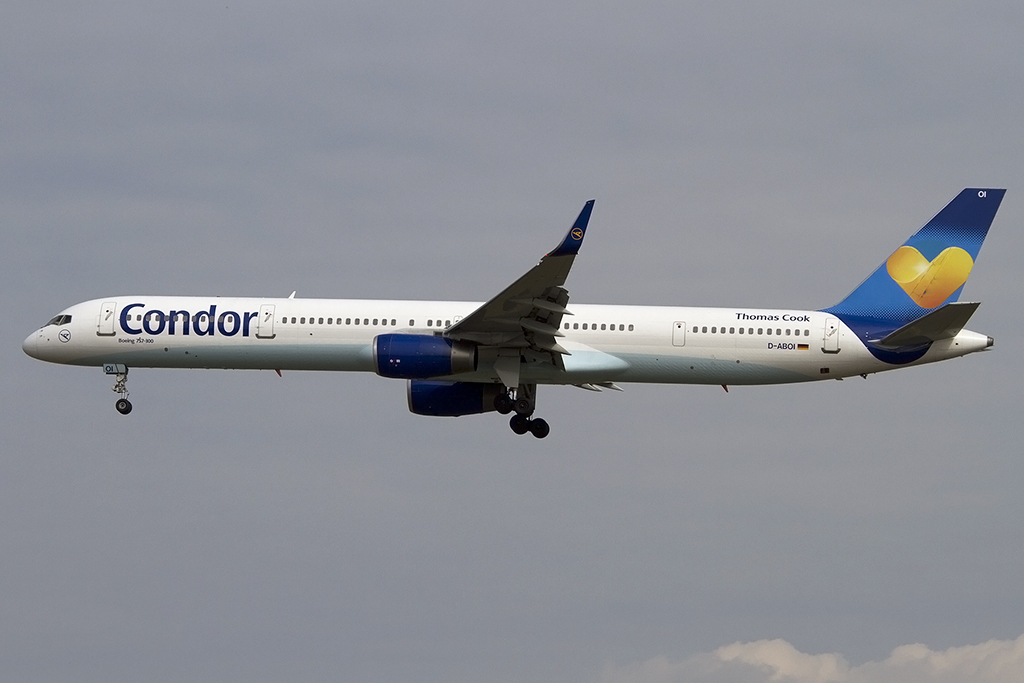 Condor, D-ABOI, Boeing, B757-330, 02.05.2015, FRA, Frankfurt, Germany 




