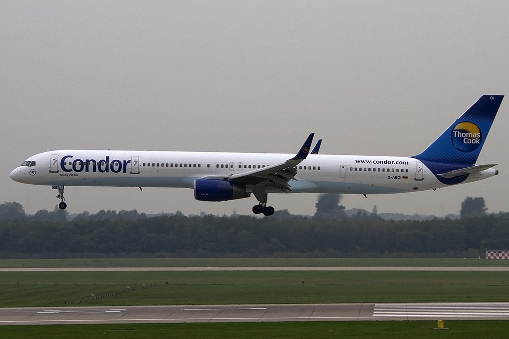 Condor, D-ABOI, Boeing, B757-330, 08.10.2013, DUS, Düsseldorf, Germany 


