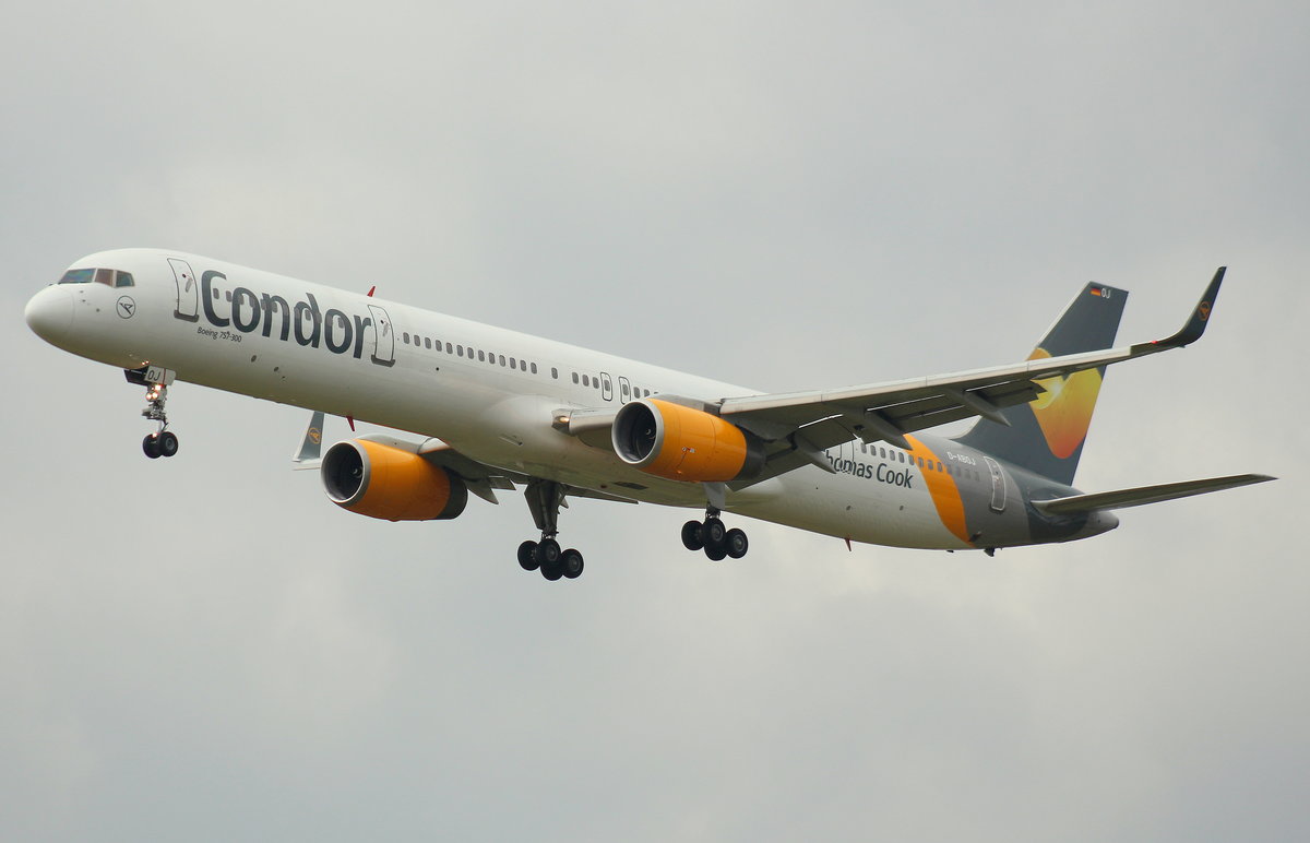 Condor, D-ABOJ,MSN 29019,Boeing 757-330(WL), 03.05.2017, HAM-EDDH, Hamburg, Germany 