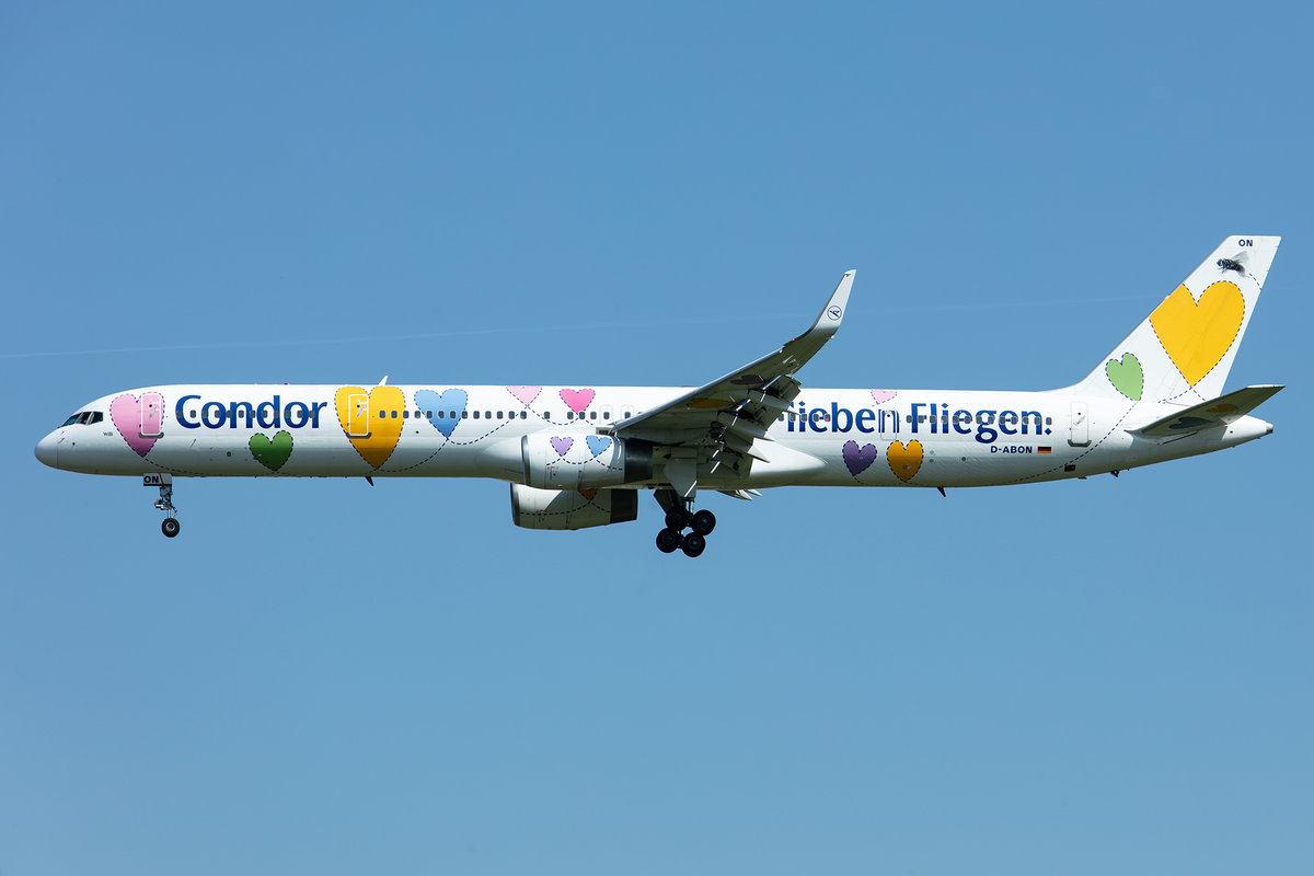 Condor, D-ABON, Boeing, B757-330, 02.05.2019, MUC, München, Germany





